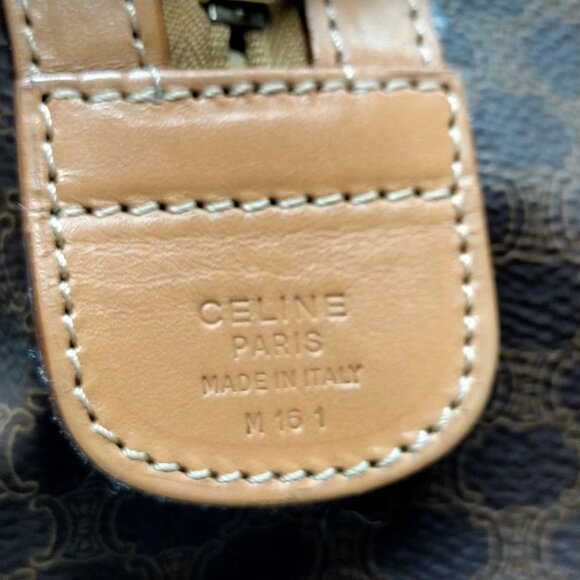 CELINE Hand Bag Brown PVC 497-070325 - Picture 14 of 14